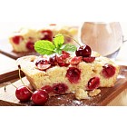 Cherry sponge cake