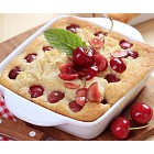Cherry sponge cake